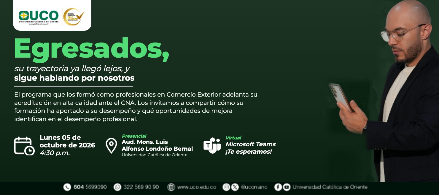 Egresados de Comercio Exterior, su historia también es nuestra