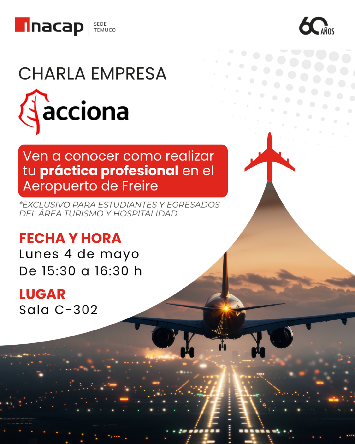 Realiza Tu Práctica en el Aeropuerto de Freire