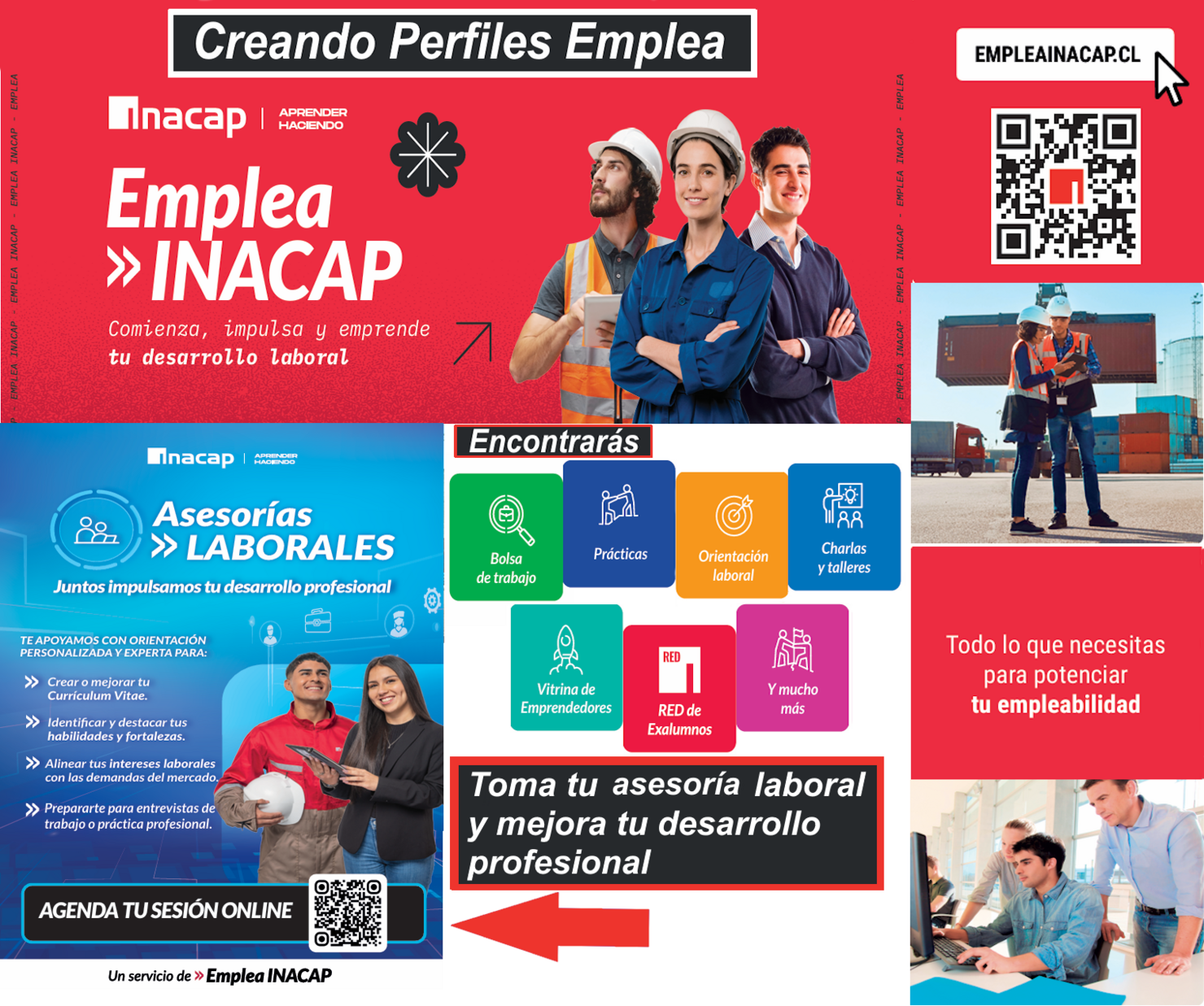 Creando perfiles EMPLEA