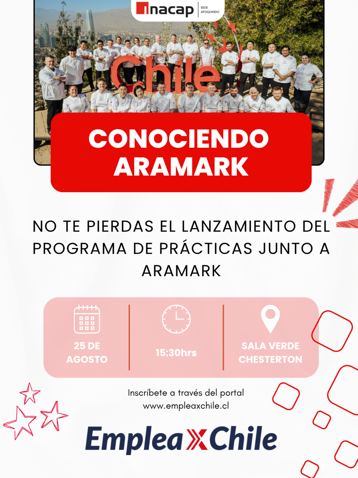Lanzamiento programa de prácticas junto a Aramark