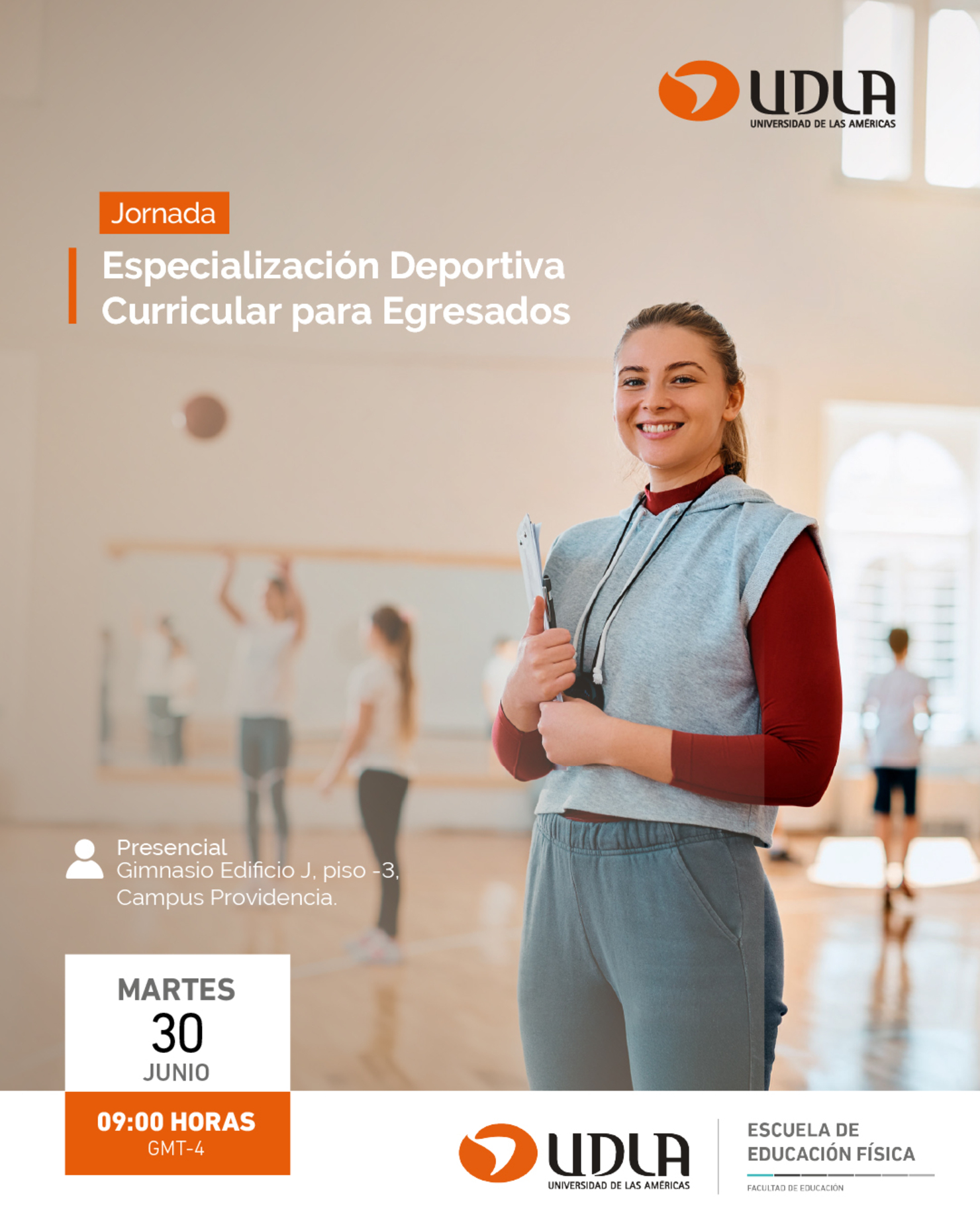 Jornada de Especialización Deportiva para Egresados