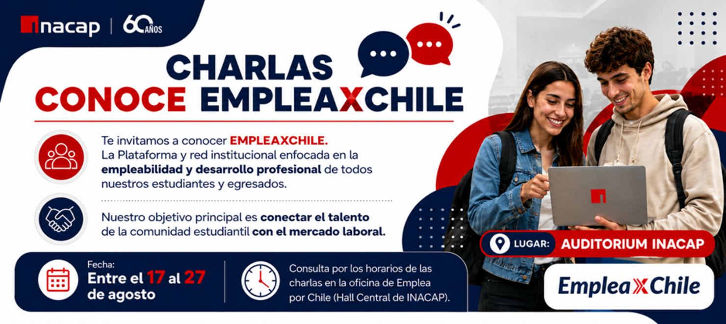 Charla conoce EMPLEA X CHILE