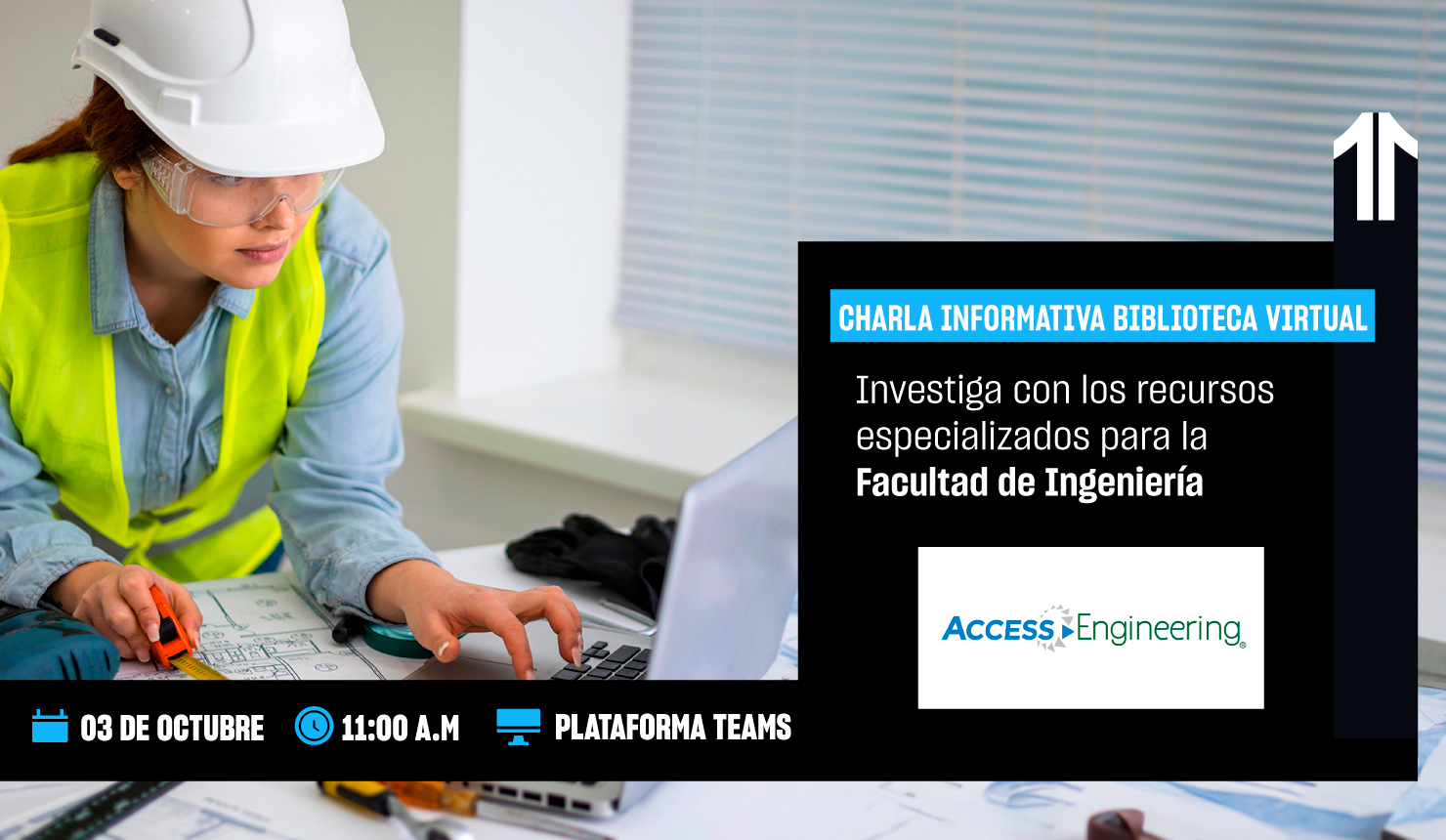 Investiga con los recursos especializados para la Facultad de Ingeniería