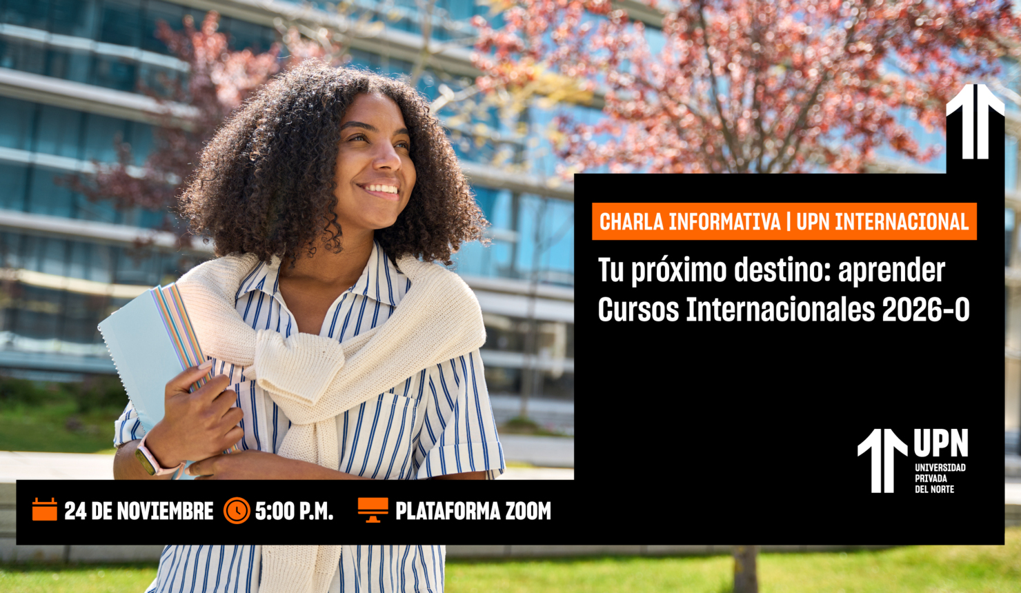 Tu próximo destino: aprender. Cursos Internacionales 2026-0