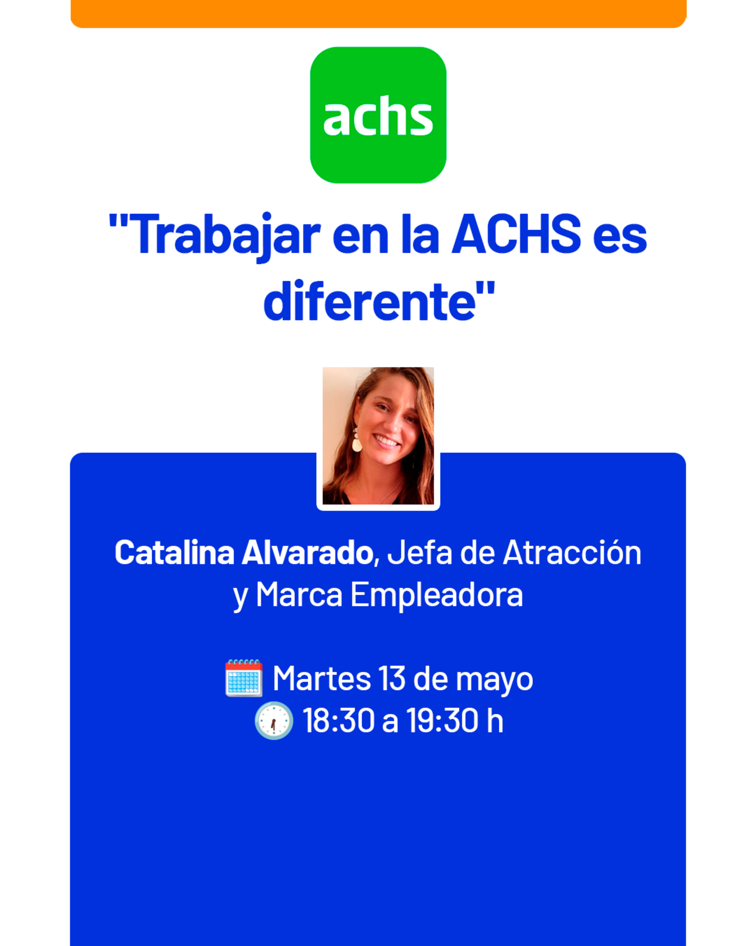 Trabajar en la ACHS es diferente