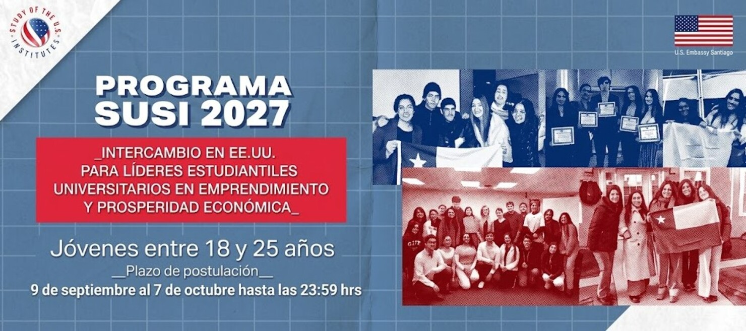 ¡Oportunidad Internacional! Beca SUSI 2027 en Estados Unidos sobre Emprendimiento y Prosperidad Económica