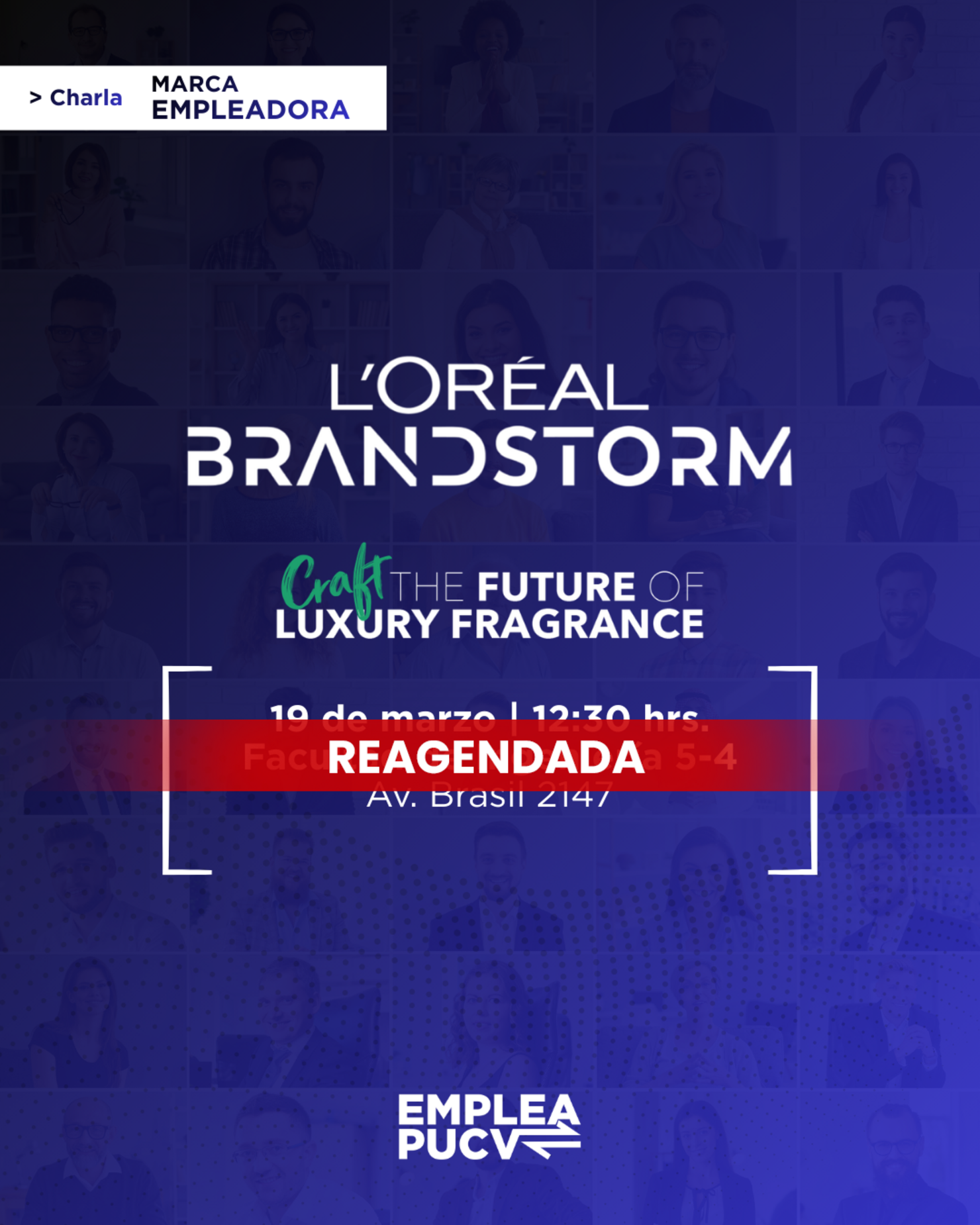 (REAGENDADA) Charla Empleabilidad: L´OREAL