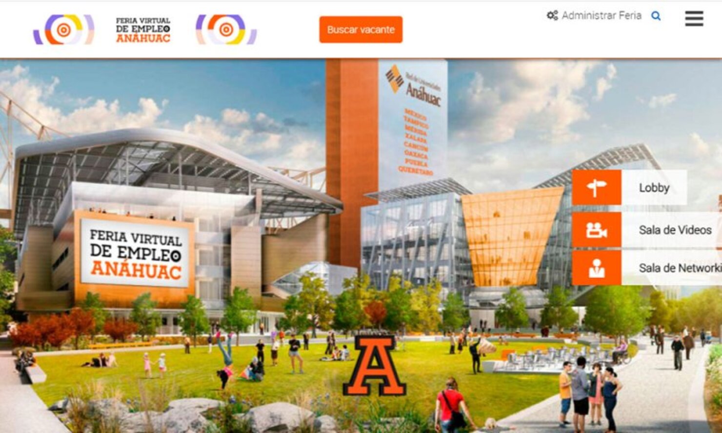 Feria Virtual de Empleo con la Red Anáhuac