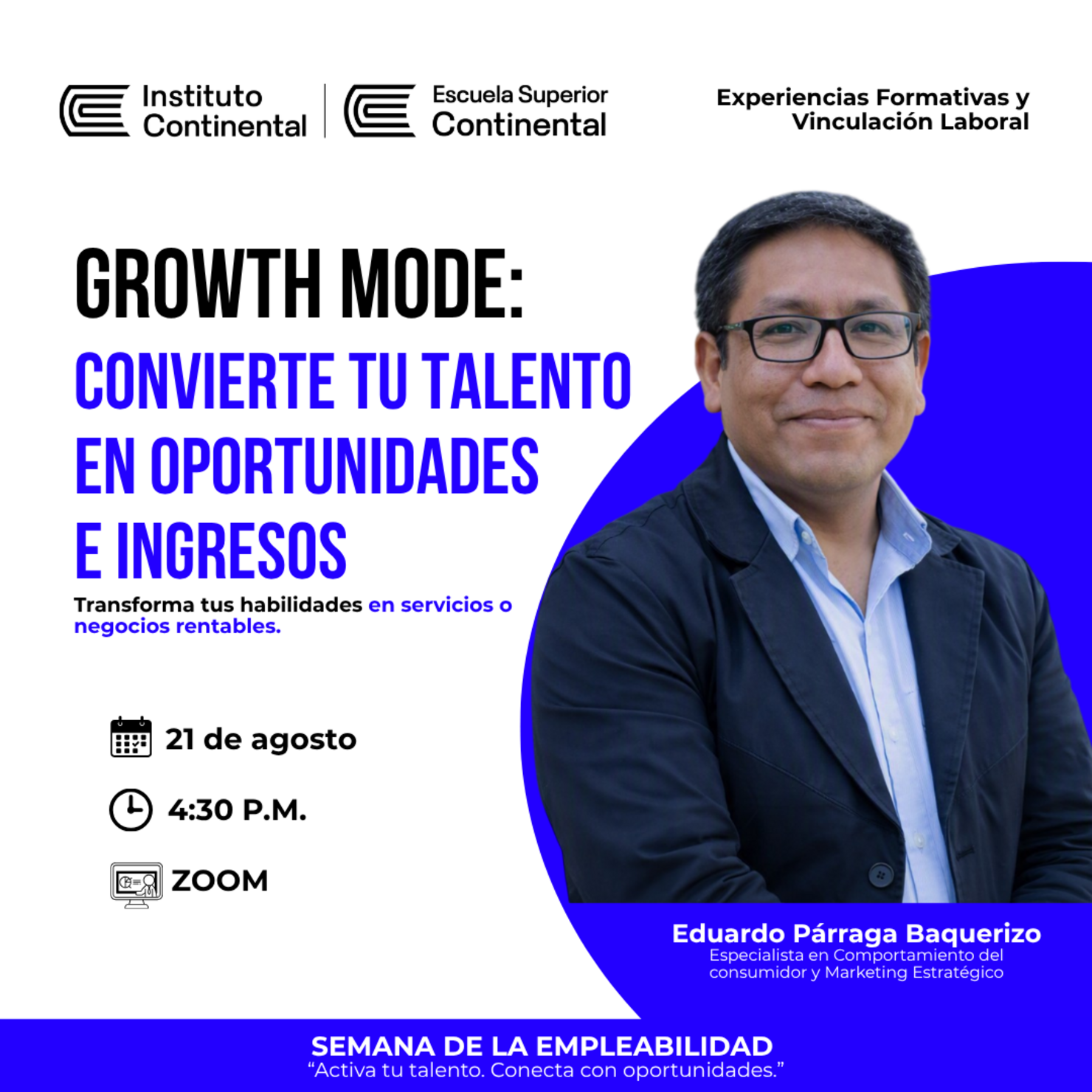 GROWTH MODE: Convierte tu talento en oportunidades e ingresos
