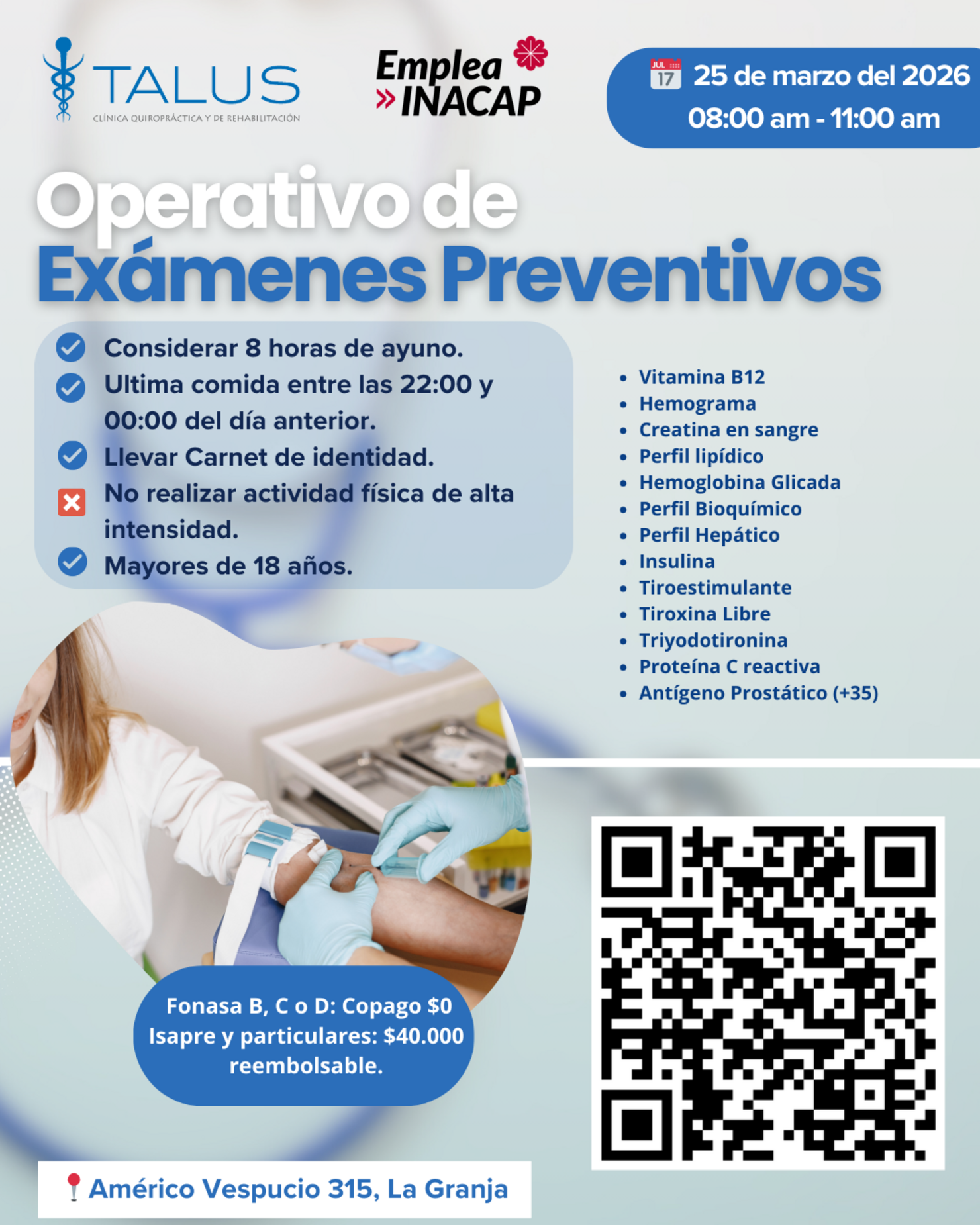 Operativo Salud Clínica Talus