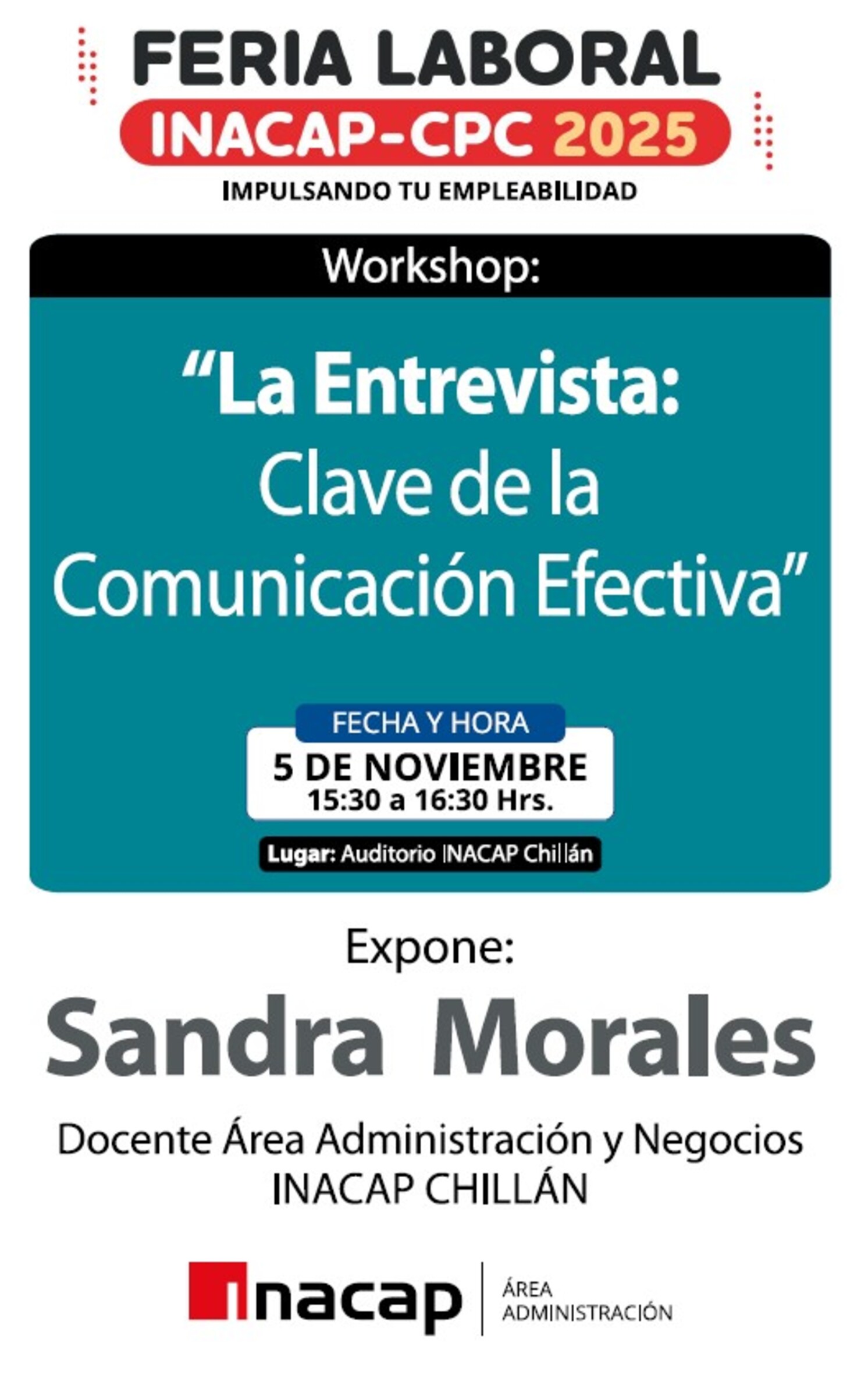 Workshop “La Entrevista: Clave de la Comunicación Efectiva”