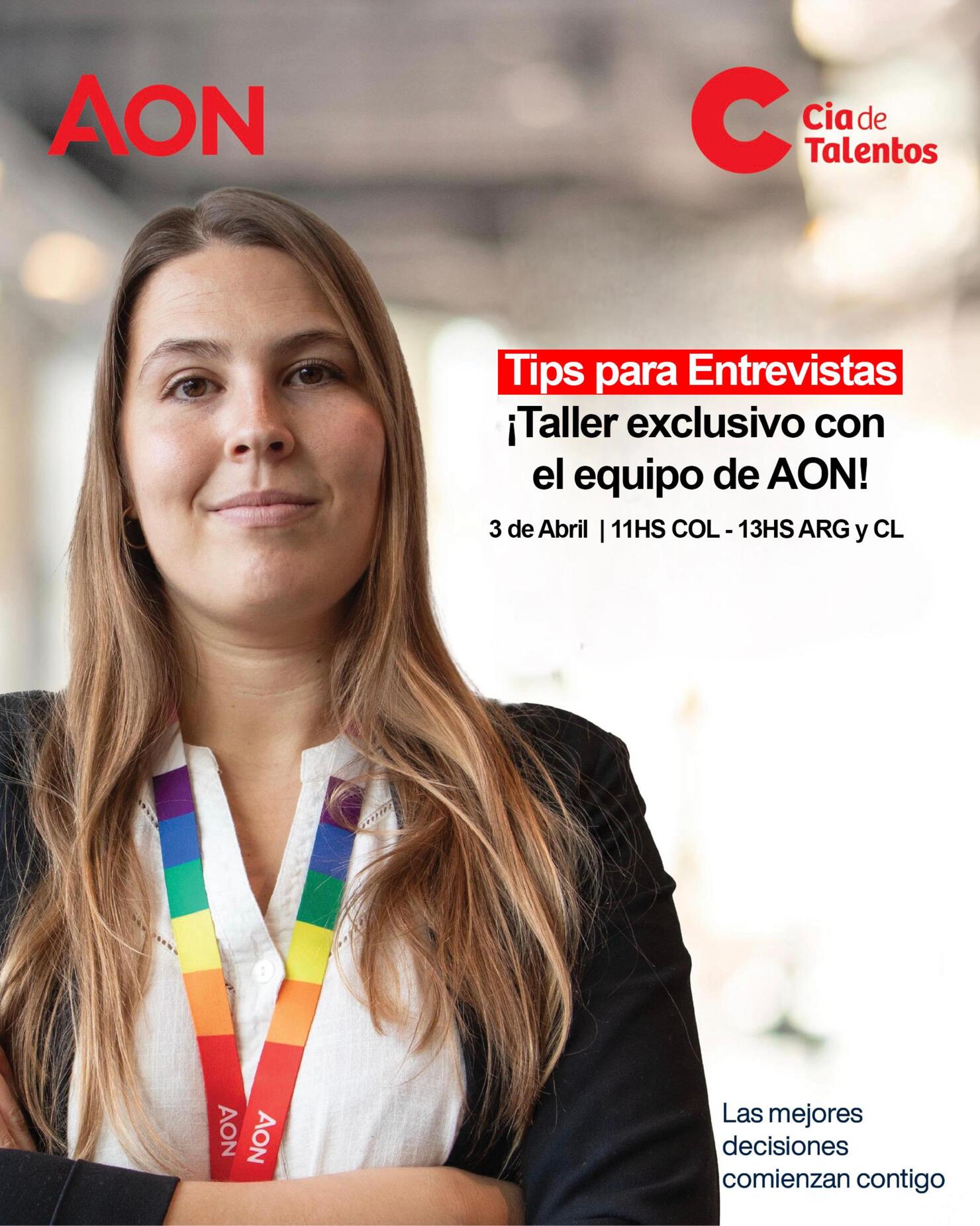 Participa en el Taller de entrevistas de AON y Cia de Talentos