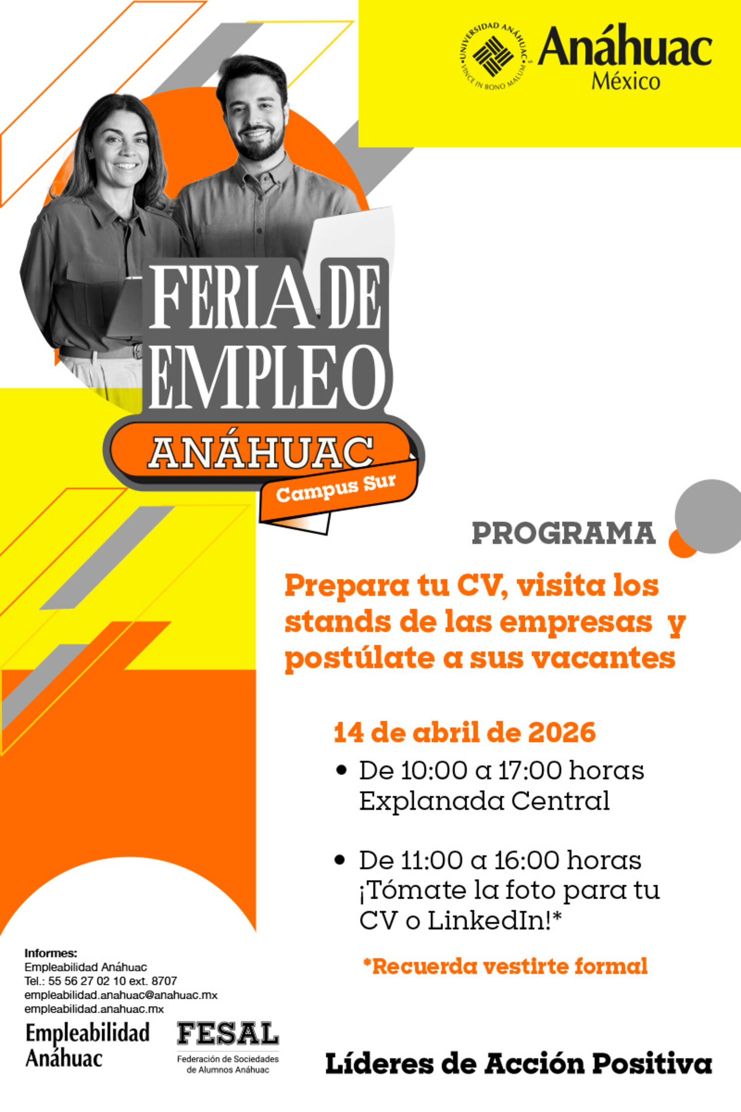 Feria de Empleo en Campus Sur