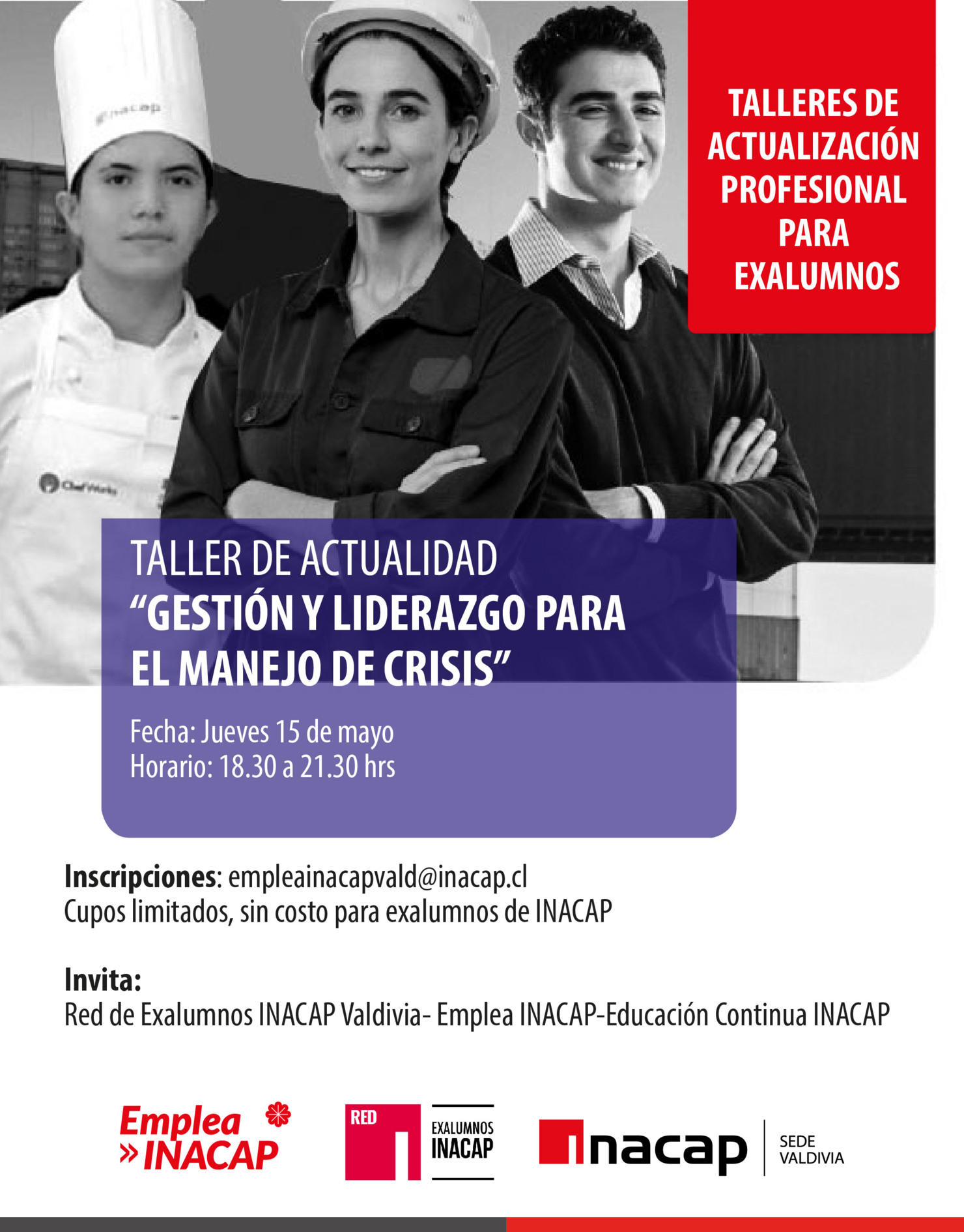 TALLER DE ACTUALIDAD " GESTIÓN Y LIDERAZGO PARA EL MANEJO DE CRISIS"