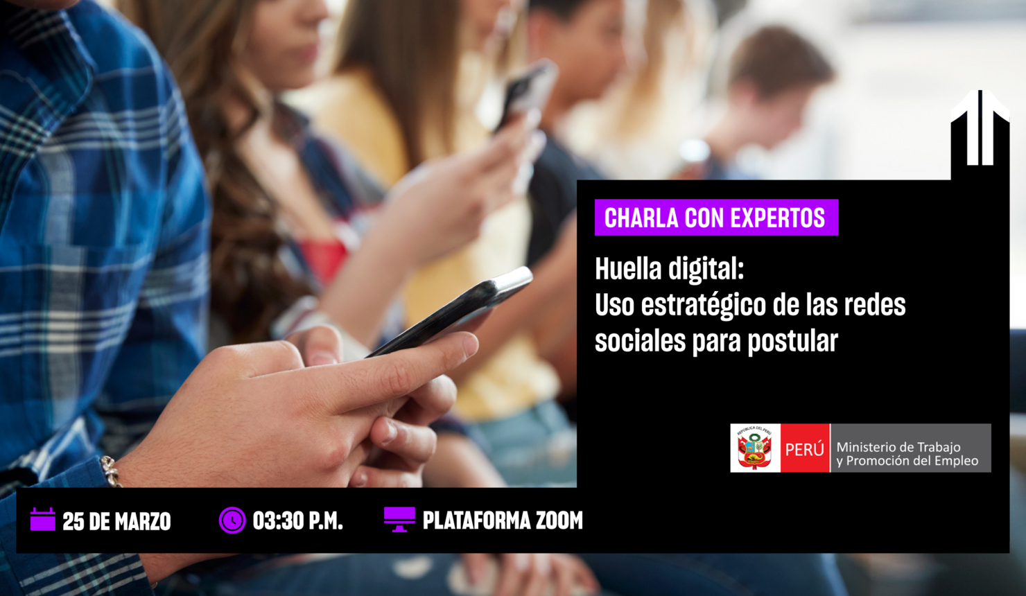 Huella digital: Uso estratégico de las redes sociales para postular