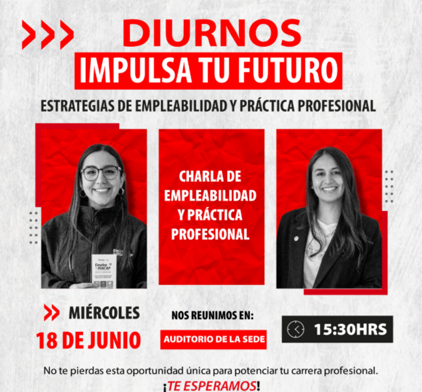 Charla de Empleabilidad y Práctica Profesional (Diurna)