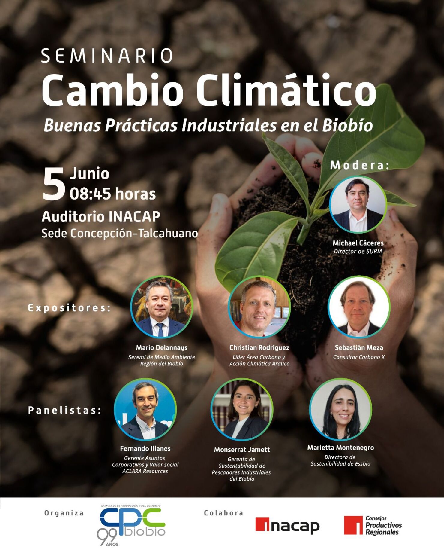 Cambio Climático: Buenas Prácticas Industriales en el Biobío.