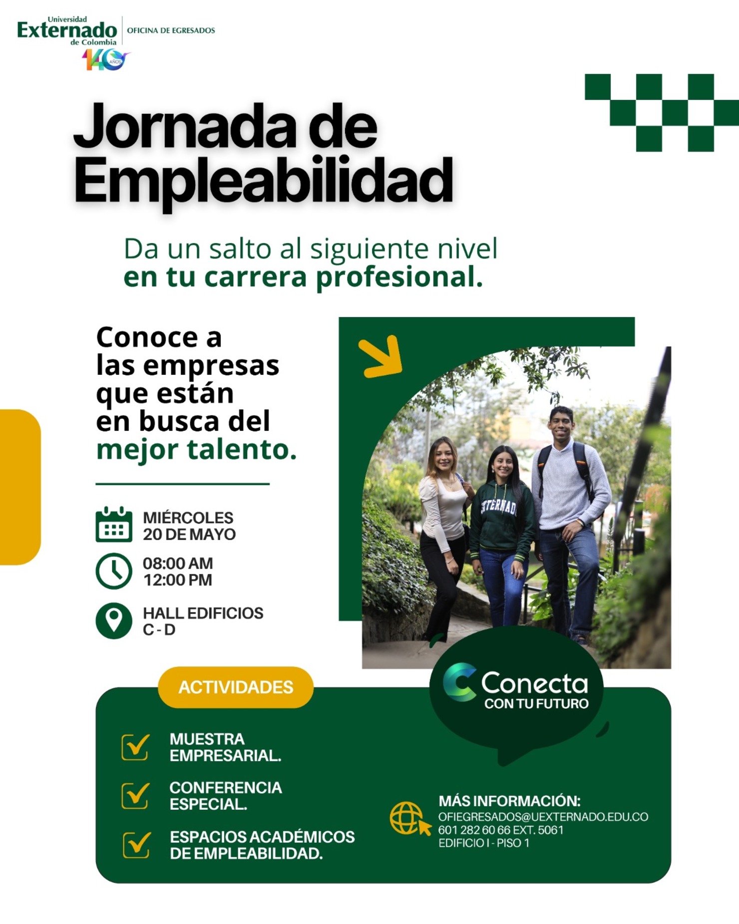 Jornada de Empleabilidad Externado 2026-1