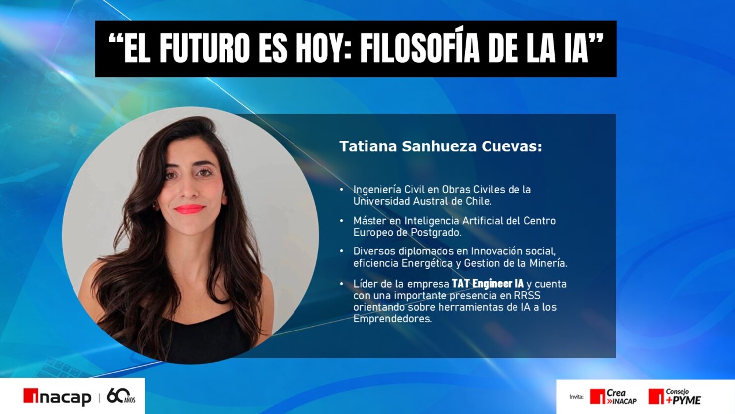 Charla El futuro es hoy: Filosofía de la IA