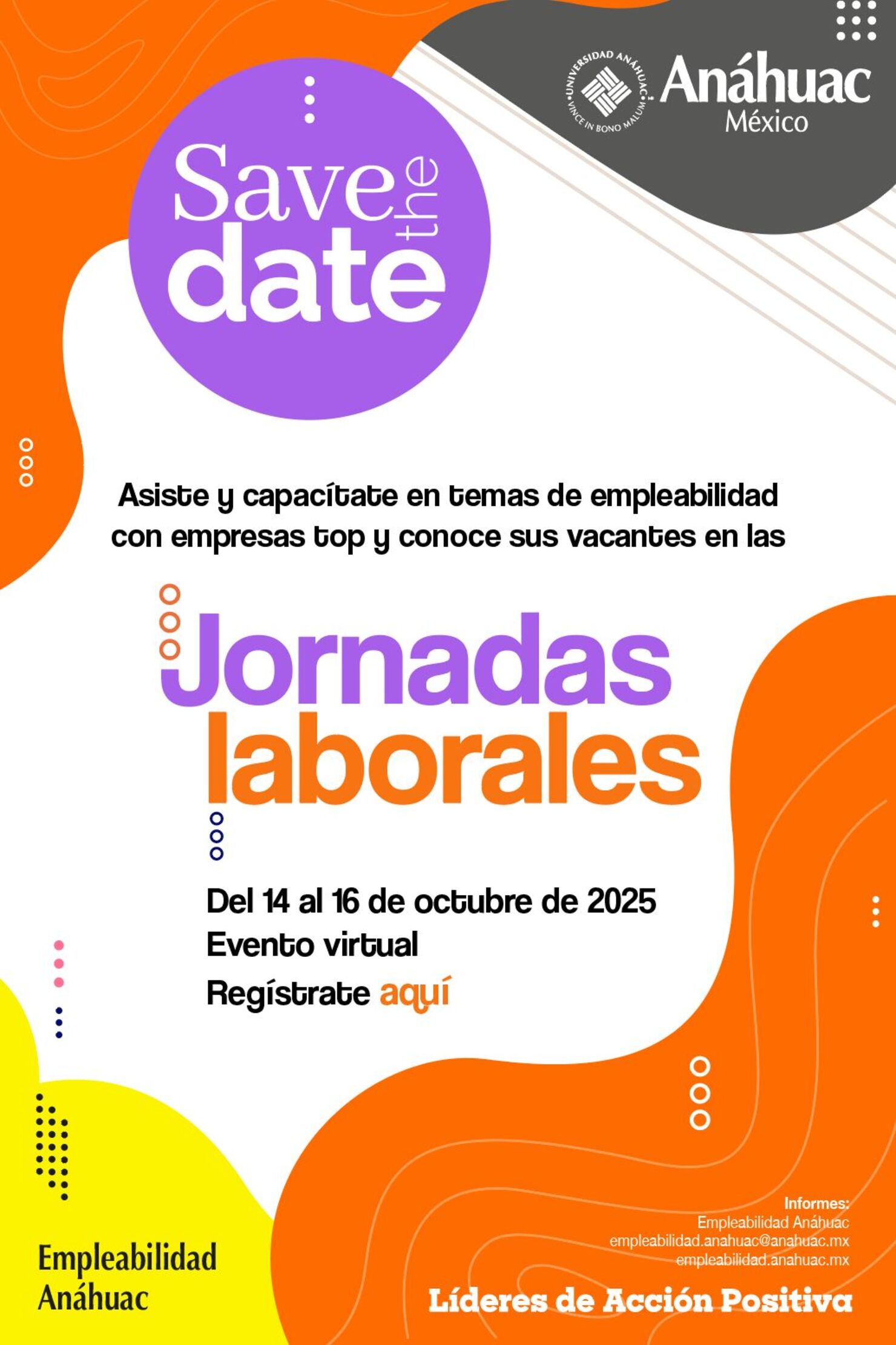 Save the Date: Jornadas Laborales