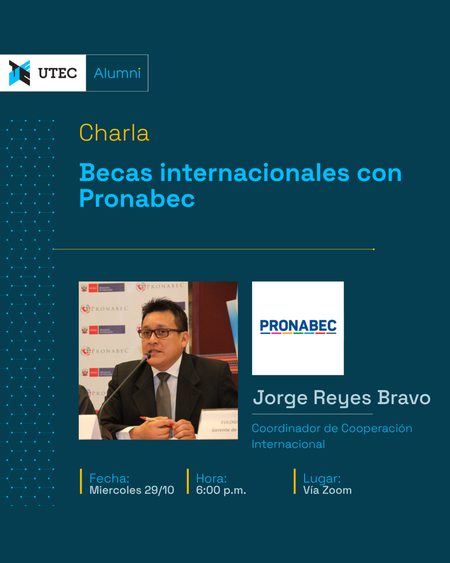 Becas internacionales con Pronabec