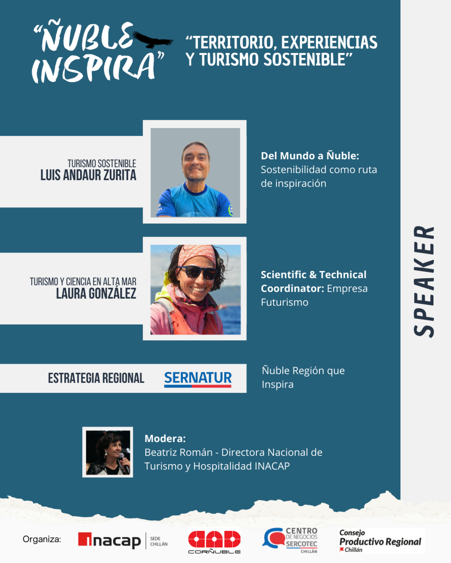 Seminario “Ñuble Inspira: Territorio, Experiencias y Turismo Sostenible”
