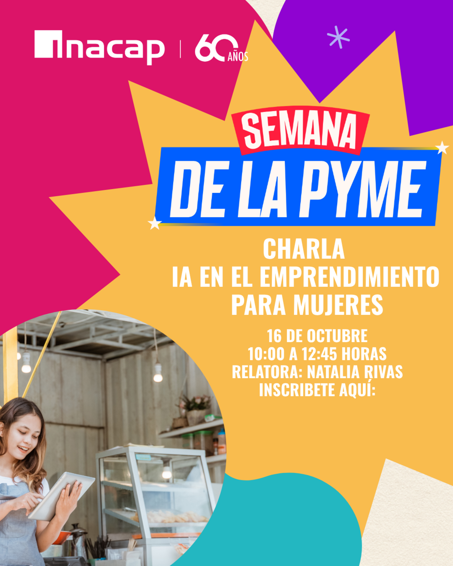 CHARLA IA EN EL EMPRENDIMIENTO PARA MUJERES
