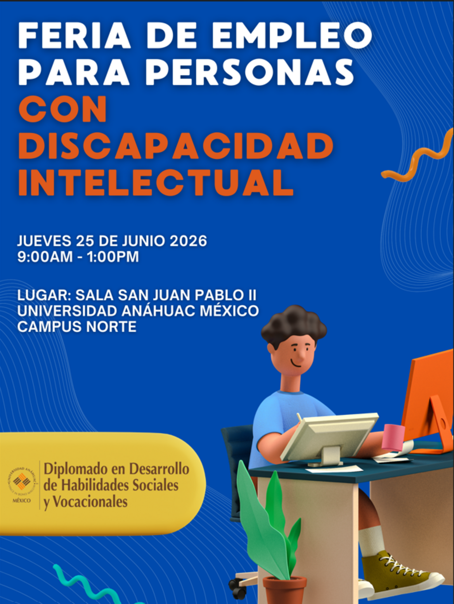 Feria de Empleo para Personas con Discapacidad Intelectual