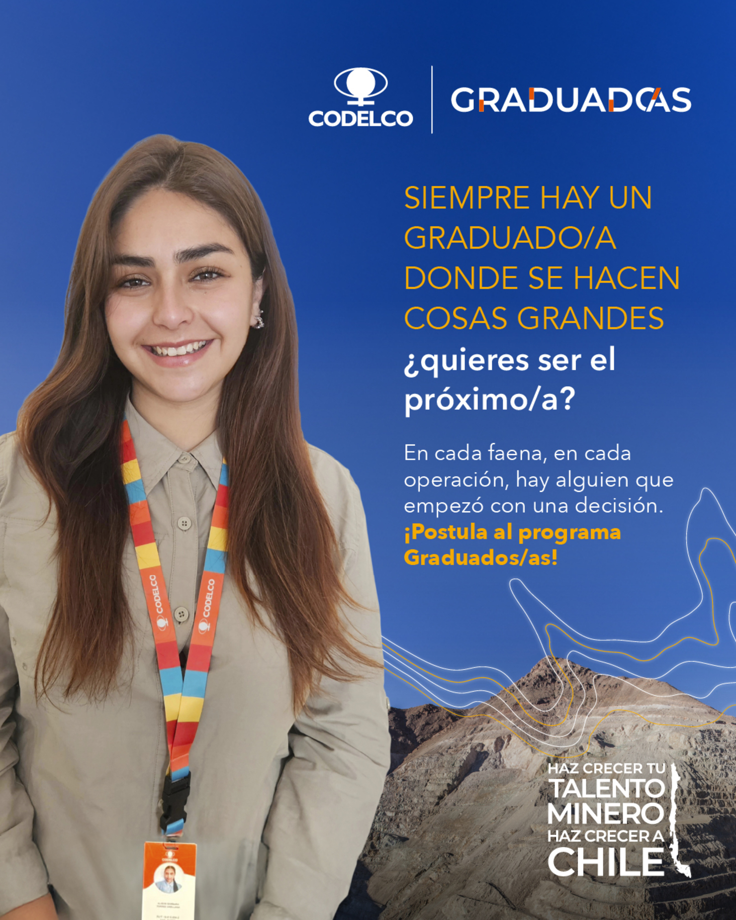 Convocatoria Programa de Graduados/as 2026 Codelco