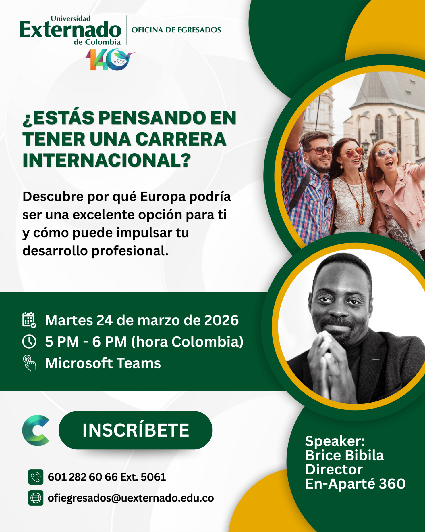 Carrera internacional: oportunidades en Europa