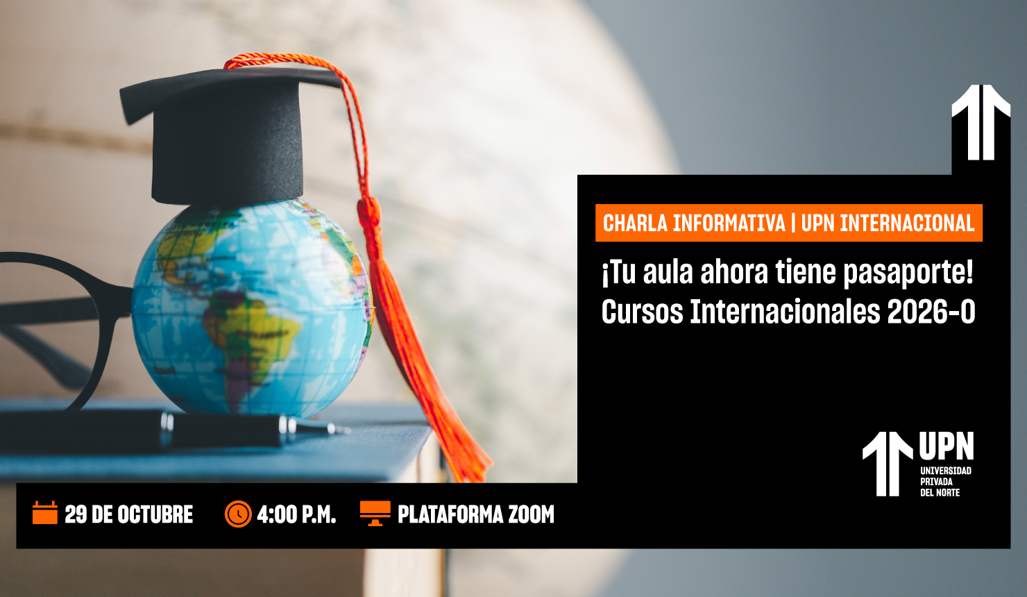 ¡Tu aula ahora tiene pasaporte! Cursos Internacionales 2026-0