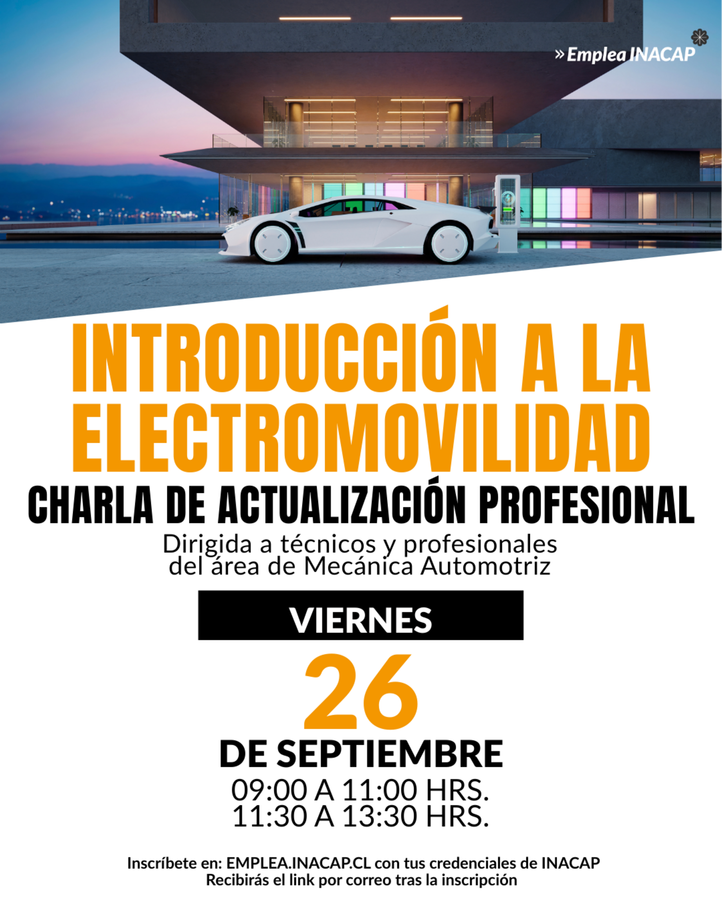 ⚡Introducción a la Electromovilidad: Charla de Actualización Profesional
