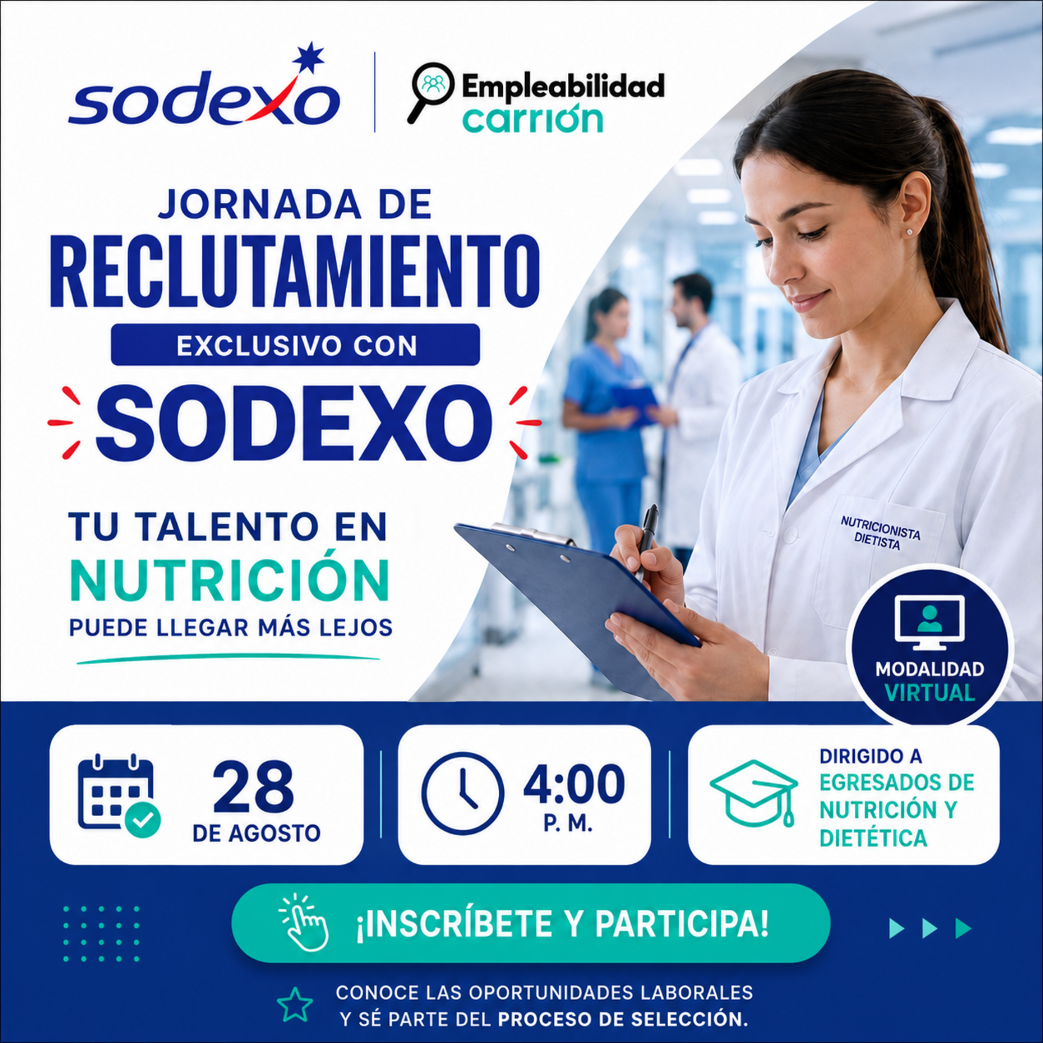 Jornada de Reclutamiento Exclusivo con Sodexo