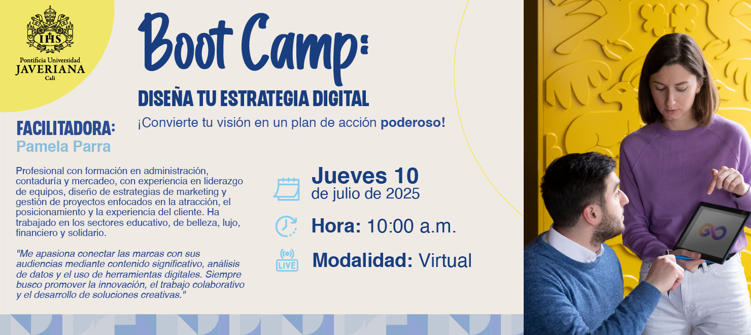Boot Camp: Diseña tu estrategia digital