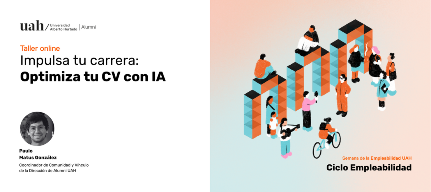 Taller online | "Impulsa tu carrera: Optimiza tu CV con IA"