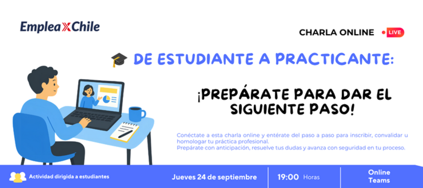 🎓 De estudiante a practicante: ¡Prepárate para dar el siguiente paso!