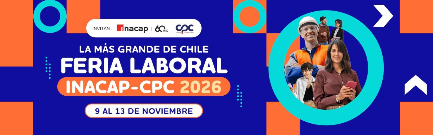Movilización Feria Laboral Inacap | ¡Inscríbete y asegura tu cupo!