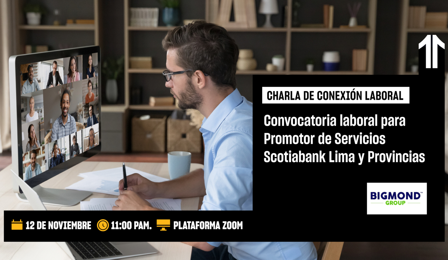 Convocatoria laboral para Promotor de Servicios Scotiabank Lima y Provincias