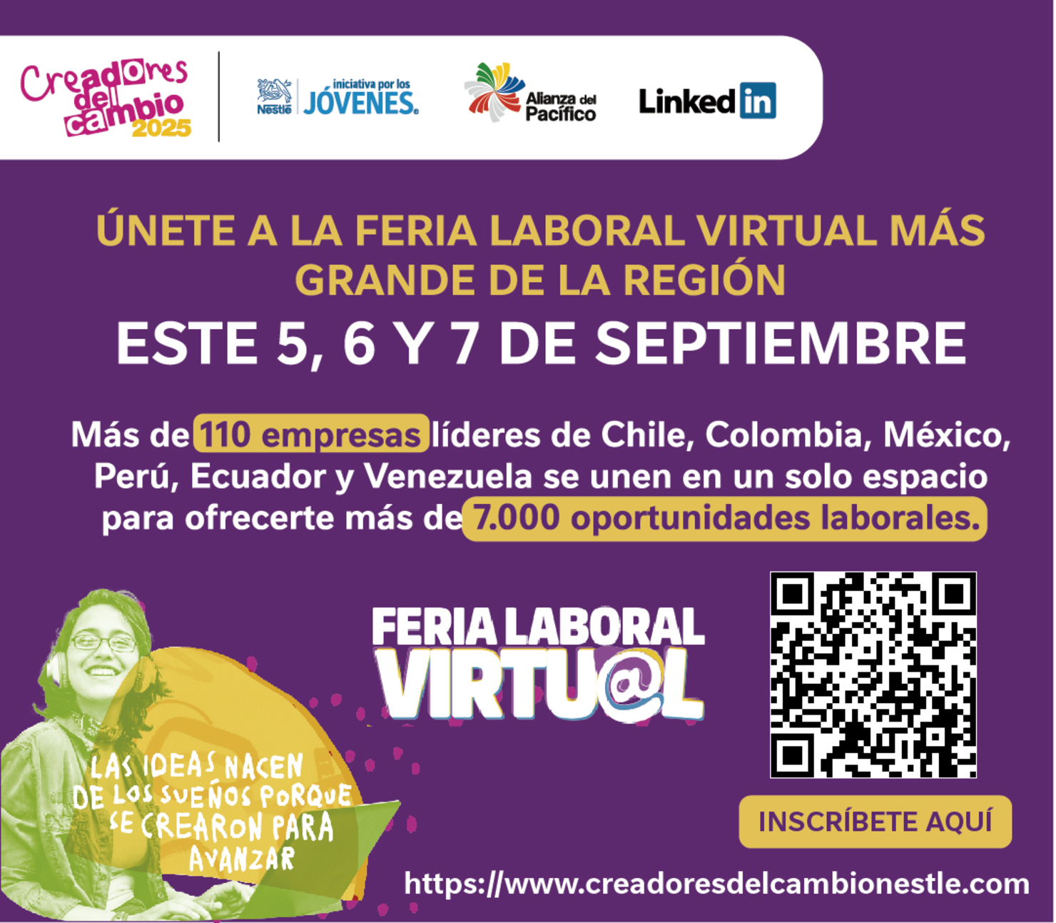 Creadores del cambio.