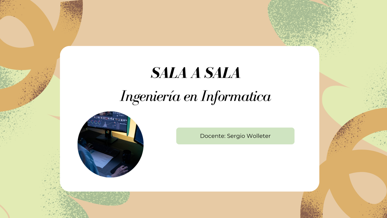 Sala a sala Ingeniería en Informática