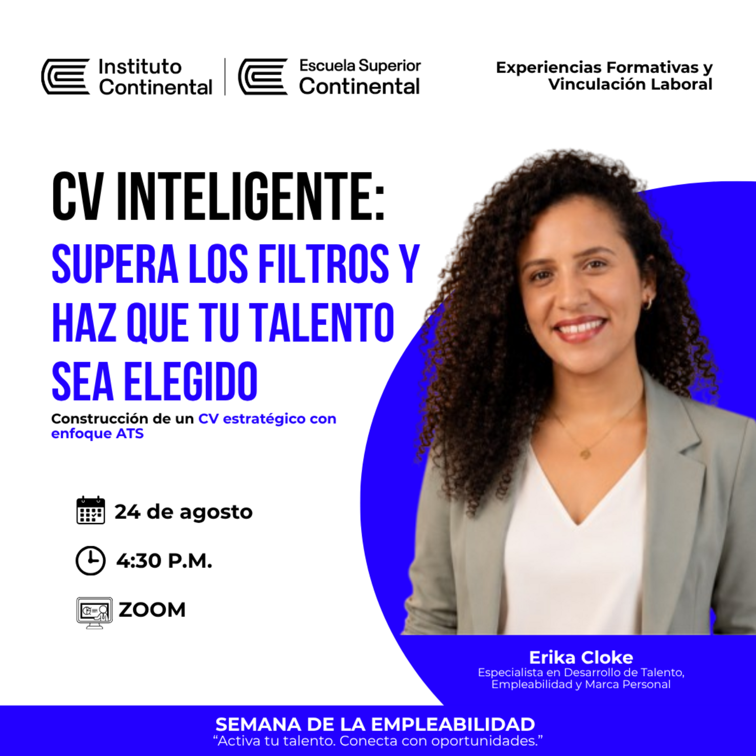 CV INTELIGENTE: Supera los filtros y haz que tu talento sea elegido