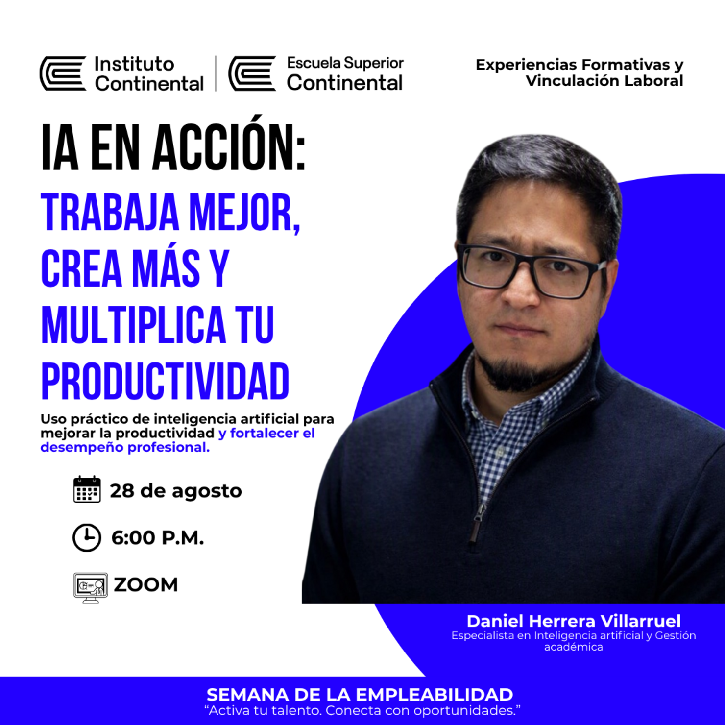 IA EN ACCIÓN: Trabaja mejor, crea más y multiplica tu productividad