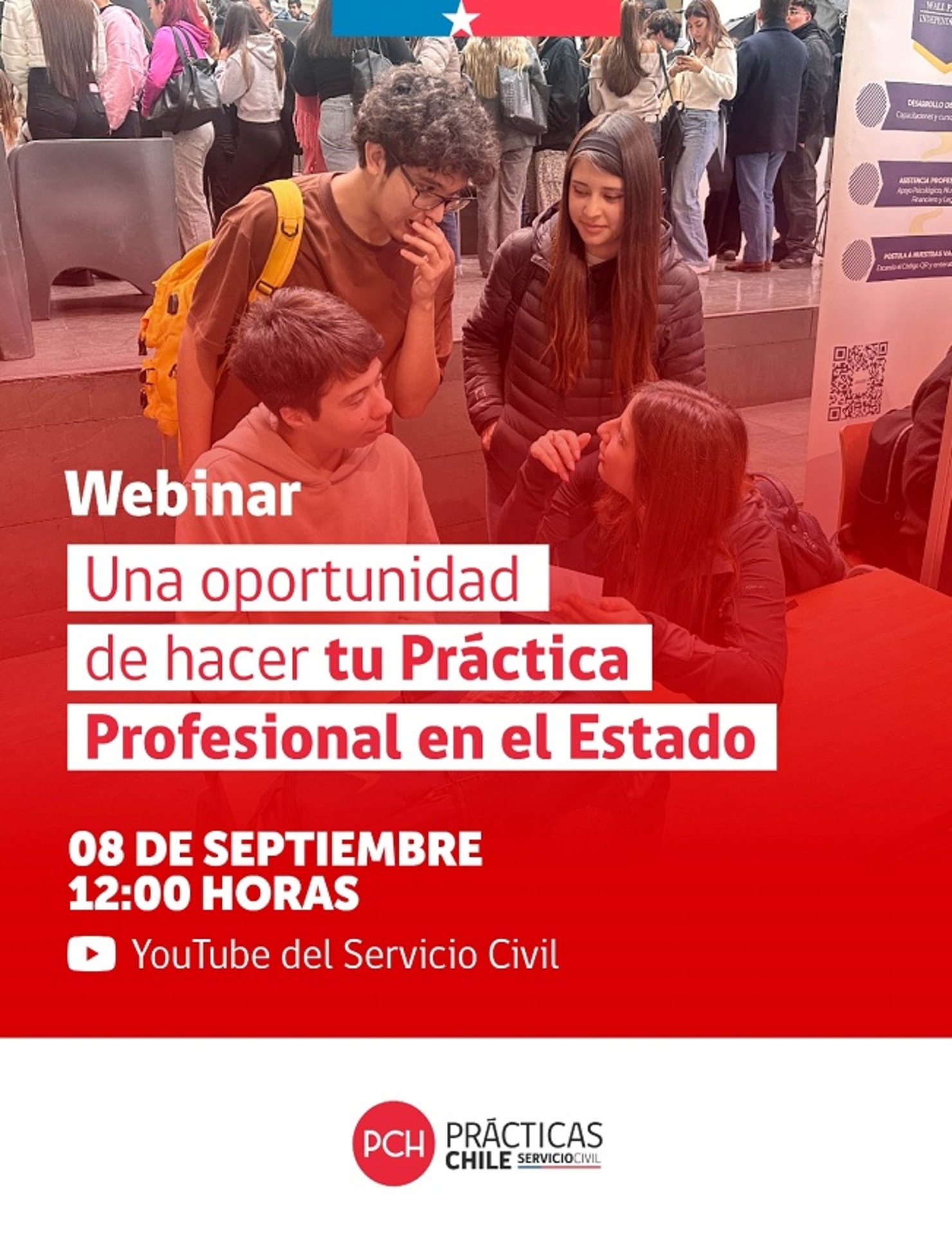 Webinar Prácticas Chile para estudiantes - Martes 8 de Sept 12:00 hrs. 2026