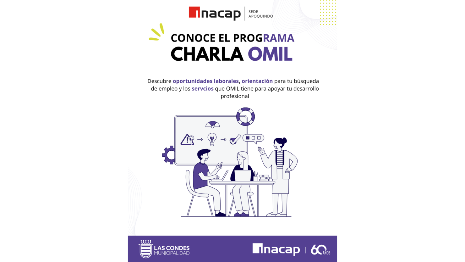 Charla OMIL - Emplea INACAP Sede Apoquindo