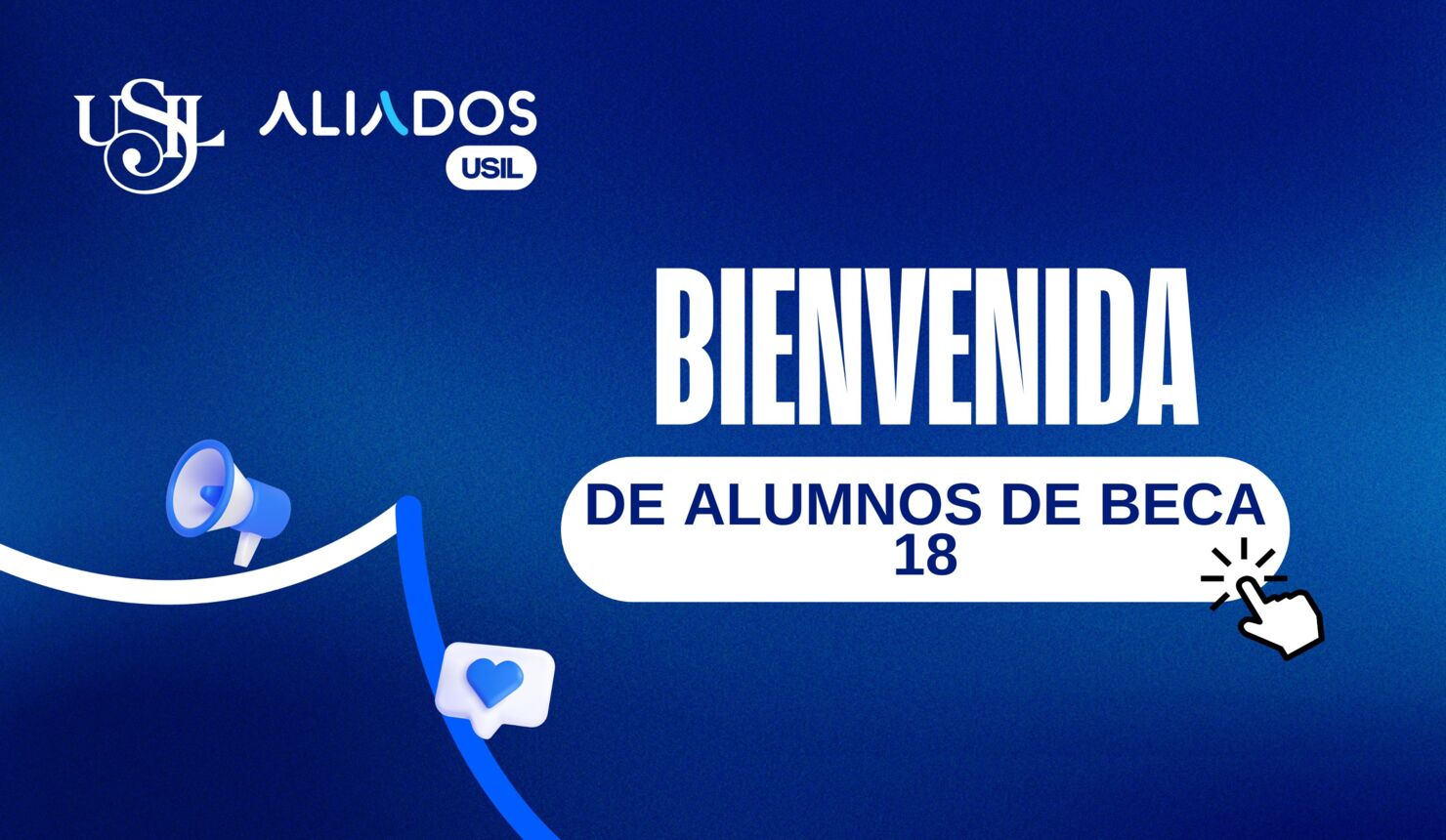 Bienvenida de alumnos de Beca 18