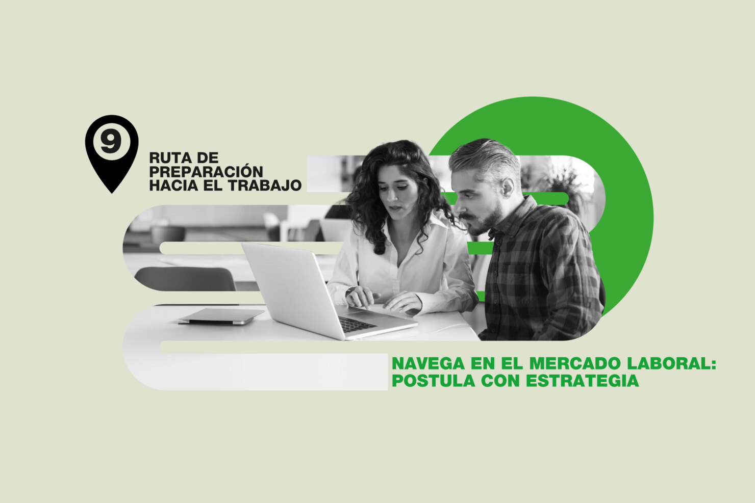 Charla 9: Navega el mercado laboral: postula con estrategia