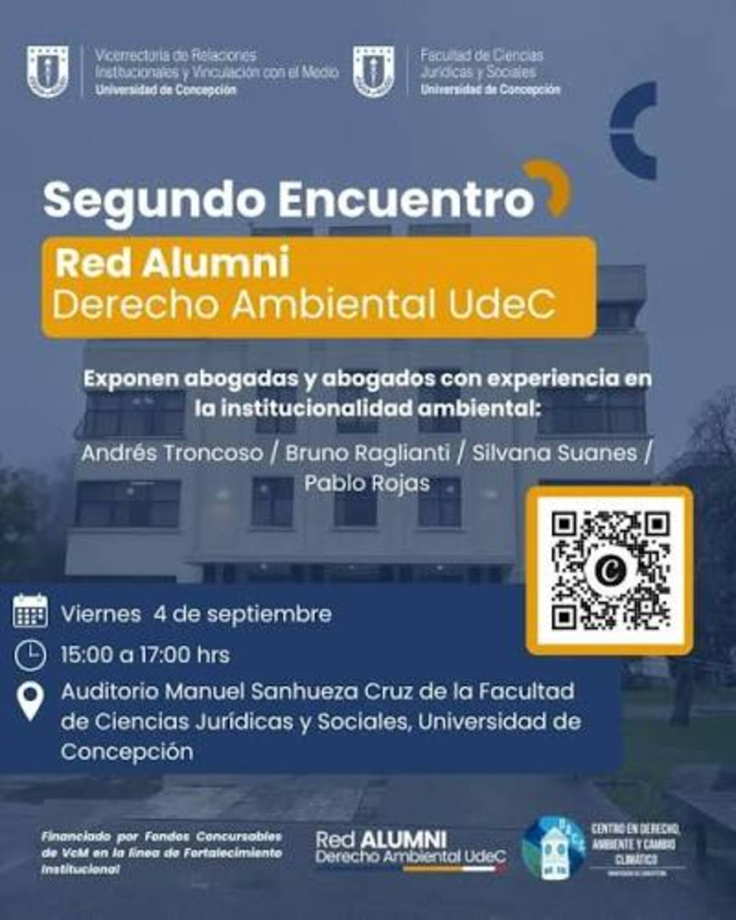 Segundo Encuentro Red Alumni Derecho Ambiental UdeC