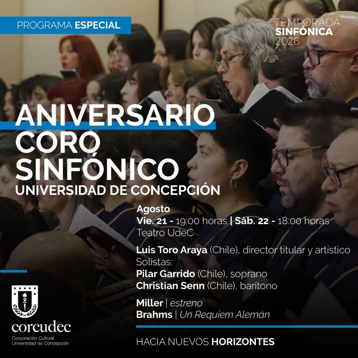 Programa Especial Aniversario Coro Sinfónico Universidad de Concepción