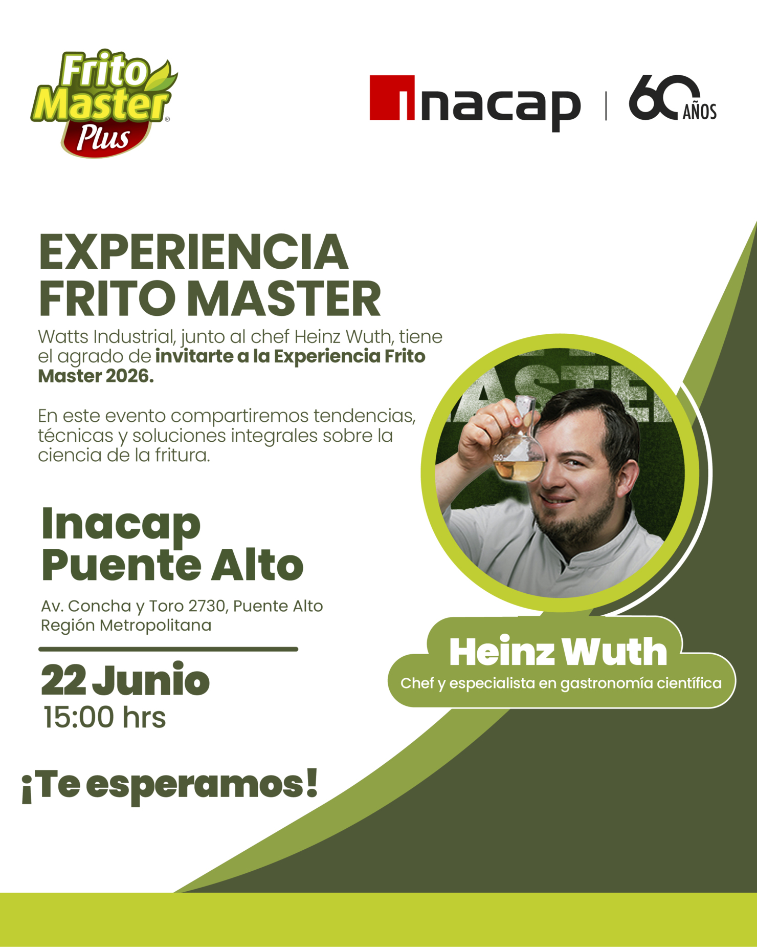 HEINZ WUTH  Y EXPERIENCIA FRITO MASTER