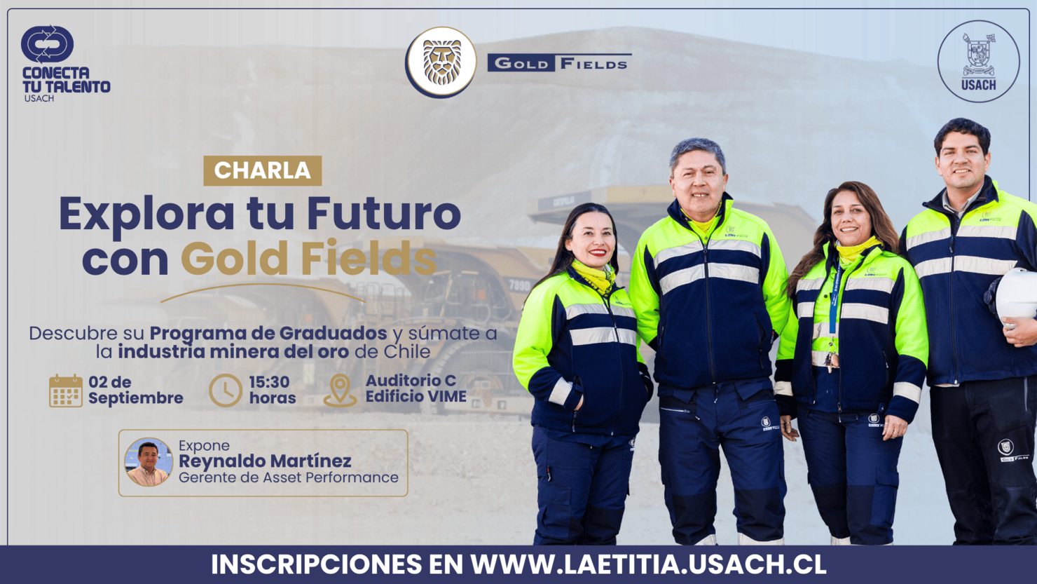 #ConectaTuTalento Explora tu Futuro con Gold Fields
